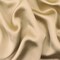 Beige Famous Designer Recycled Polyester Satin Woven Fabric By the Yard